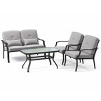 2/4 PCS Patio Furniture Set Outdoor Conversation Sofa Table Set