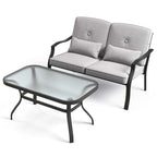 2/4 PCS Patio Furniture Set Outdoor Conversation Sofa Table Set