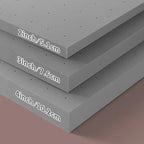 2 Inch Full Extra Firm Foam Topper High Density Back Support CertiPUR