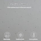 2 Inch Full Extra Firm Foam Topper High Density Back Support CertiPUR