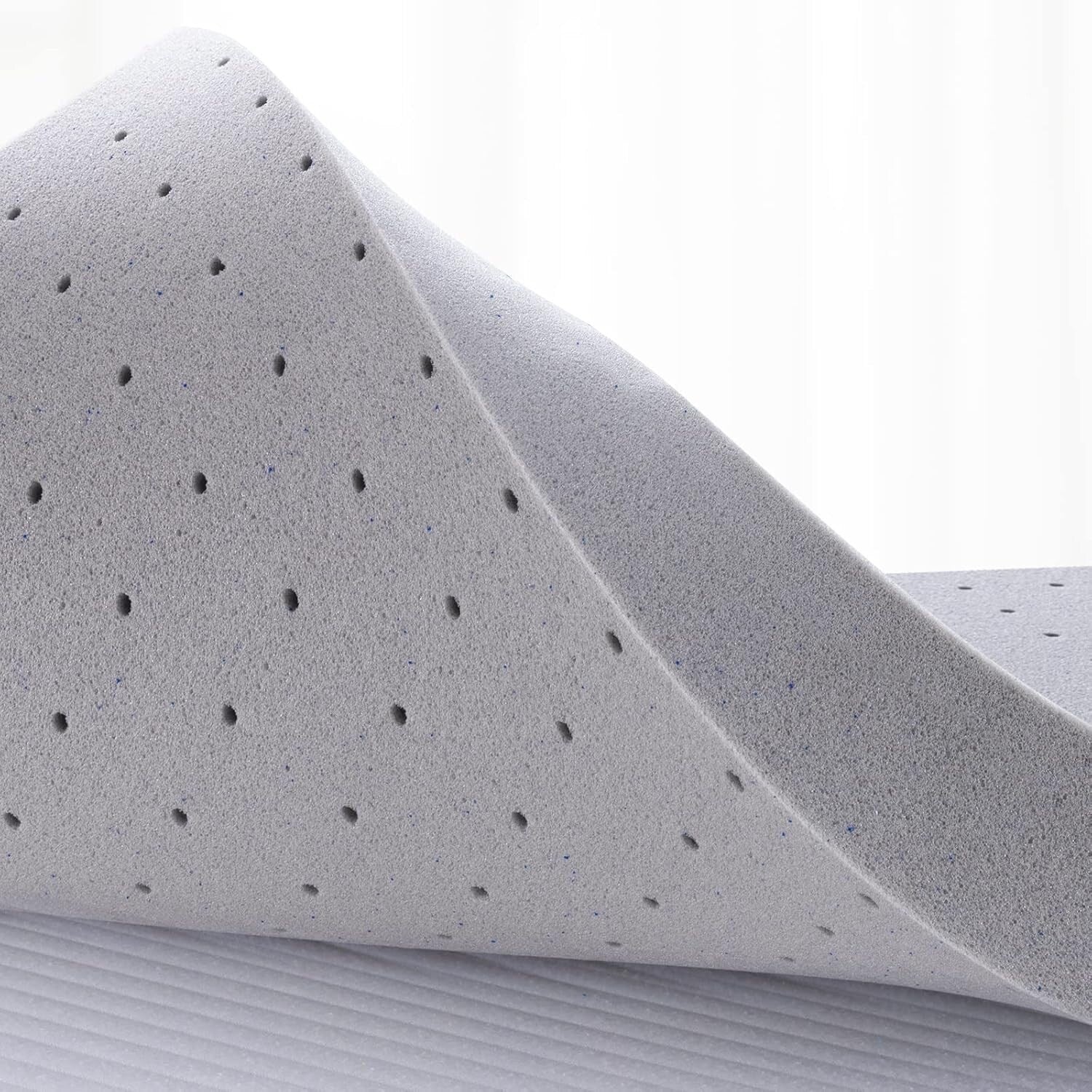 2 Inch Mattress Topper King,Gel Memory Foam Mattress Topper Double Bed Topper for Soft & Cooling Sleep, Pressure Relieve