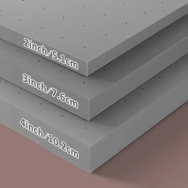 2 Inch Queen Extra Firm Foam Topper High Density Back Support CertiPUR