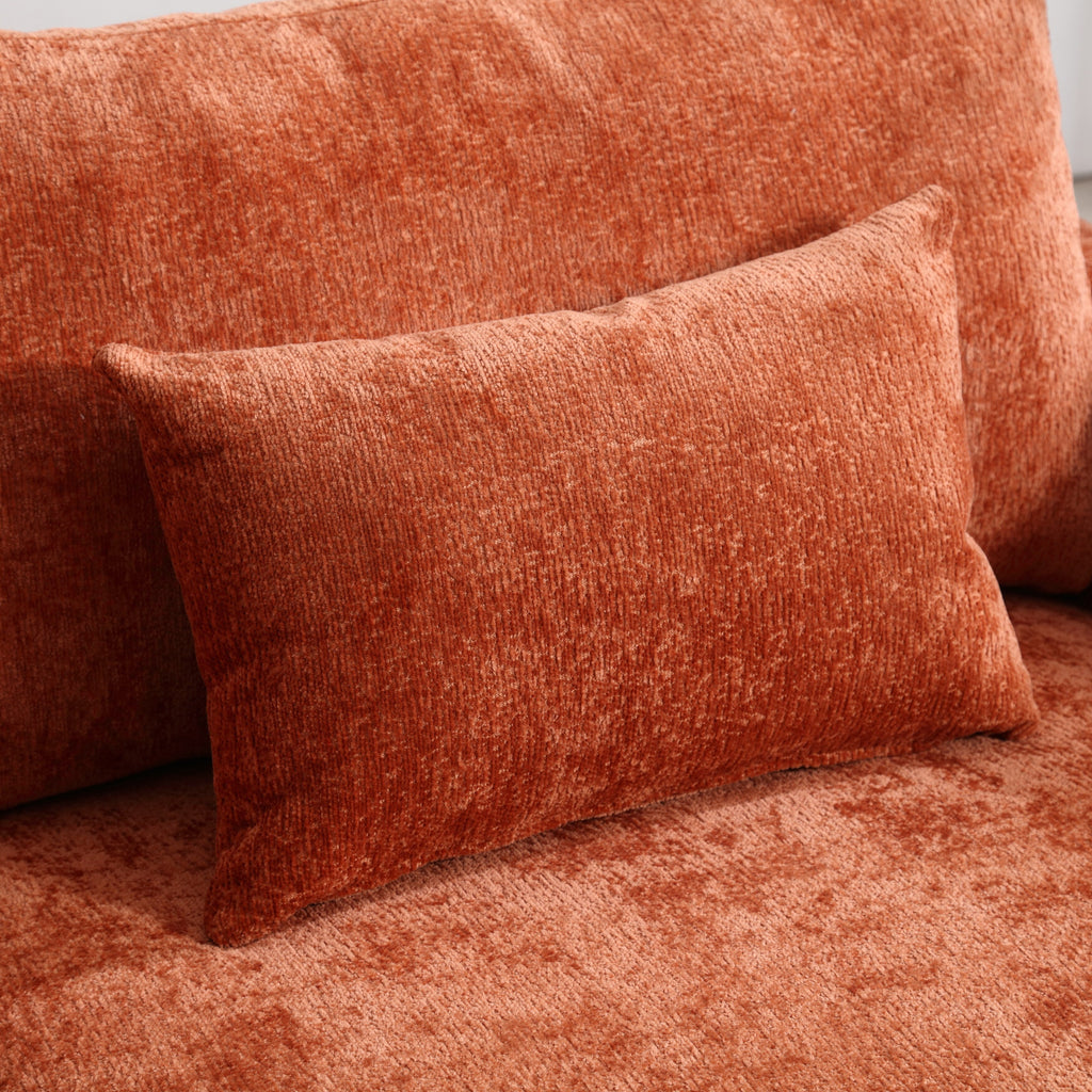 2-Seat Upholstered Loveseat Sofa Couch With Deep Seats,Multi-scene Use