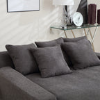 2-seater lazy sofa With 5 back pillows,Comfy Sofa- Deep Seat Couch for Living Room