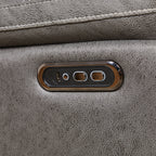 240Â° Swivel Recliner Chair with Dual Motor, Power Headrest, Infinite Recline Positions, USB Charging Ports, and Footrest