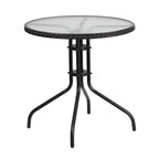 3-piece Outdoor Table/Chair Set - 28.75W x 28.75D x 28H