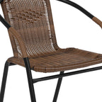 3-piece Outdoor Table/Chair Set - 28.75W x 28.75D x 28H
