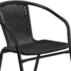 3-piece Outdoor Table/Chair Set - 28.75W x 28.75D x 28H