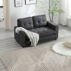 3 Fold Convertible Futon Couch Sleeper Sofa Bed