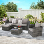 3 Pieces Patio Furniture Set
