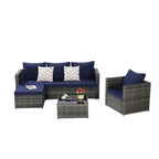 3 Pieces Patio Furniture Set