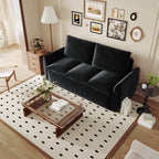 3-Seat Convertible Sleeper Sofa Bed with 2-in-1 Pillow & Blanket Set