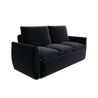 3-Seat Convertible Sleeper Sofa Bed with 2-in-1 Pillow & Blanket Set