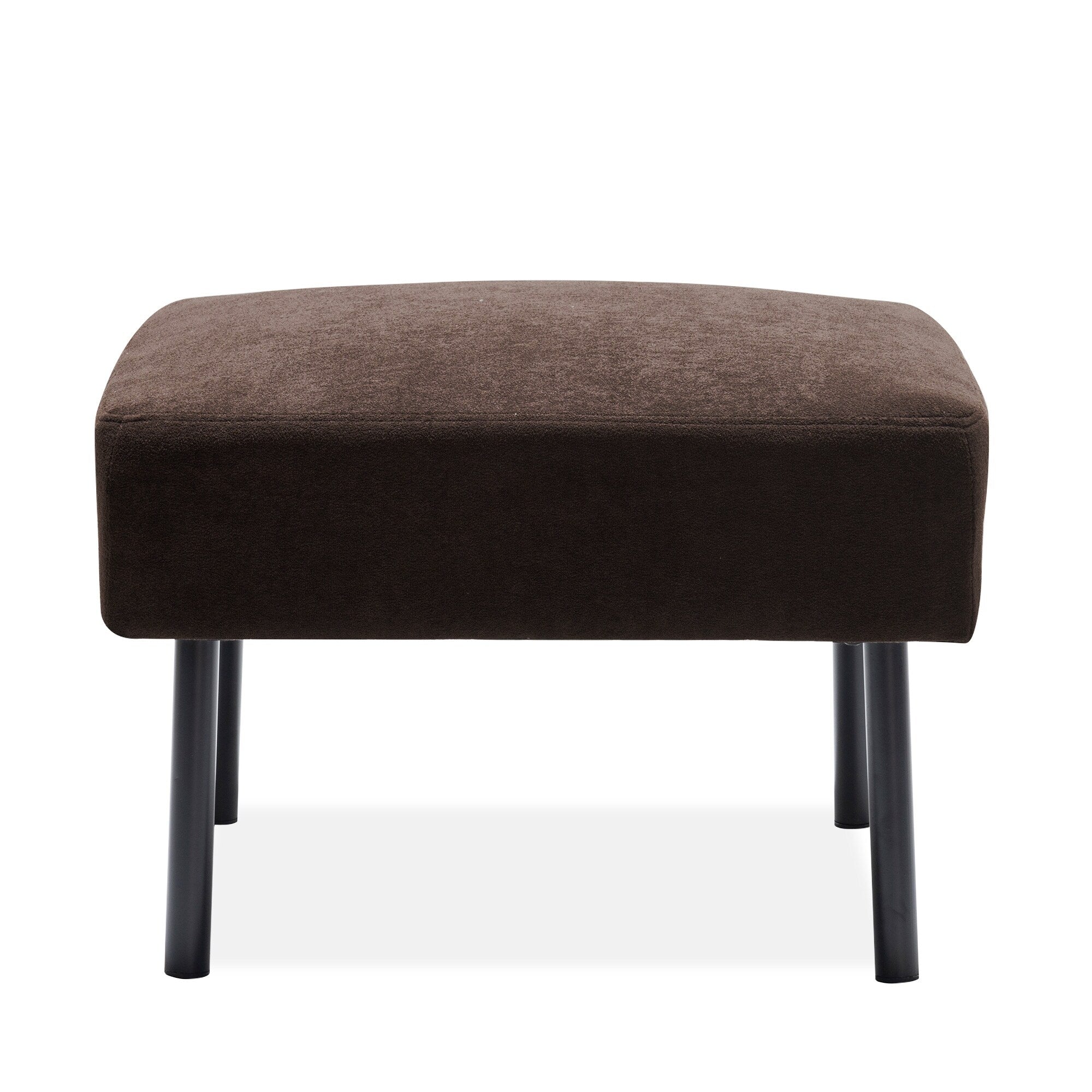 3 Seater L-Shaped Polyester Fabric Sofa with Ottoman, Modern Upholstered Sofa, Comfy Small Couches for Small Space
