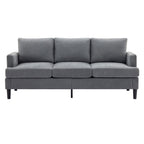 3-Seater Sofa - Breathable Fabric, Supportive Armrests & Sturdy Legs