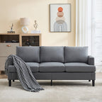 3-Seater Sofa - Breathable Fabric, Supportive Armrests & Sturdy Legs