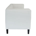 3-Seater Velvet Upholstered Tufted Coach Sofa
