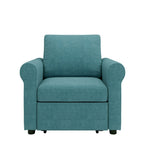 3-in-1 Adjustable Sleeper Sofa Bed, Pull Out Sofa Chair, Convertible Folding Bed for Living Room