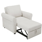 3-in-1 Sofa Bed Chair Convertible Sleeper Chair Bed Sofa Lounger Chair