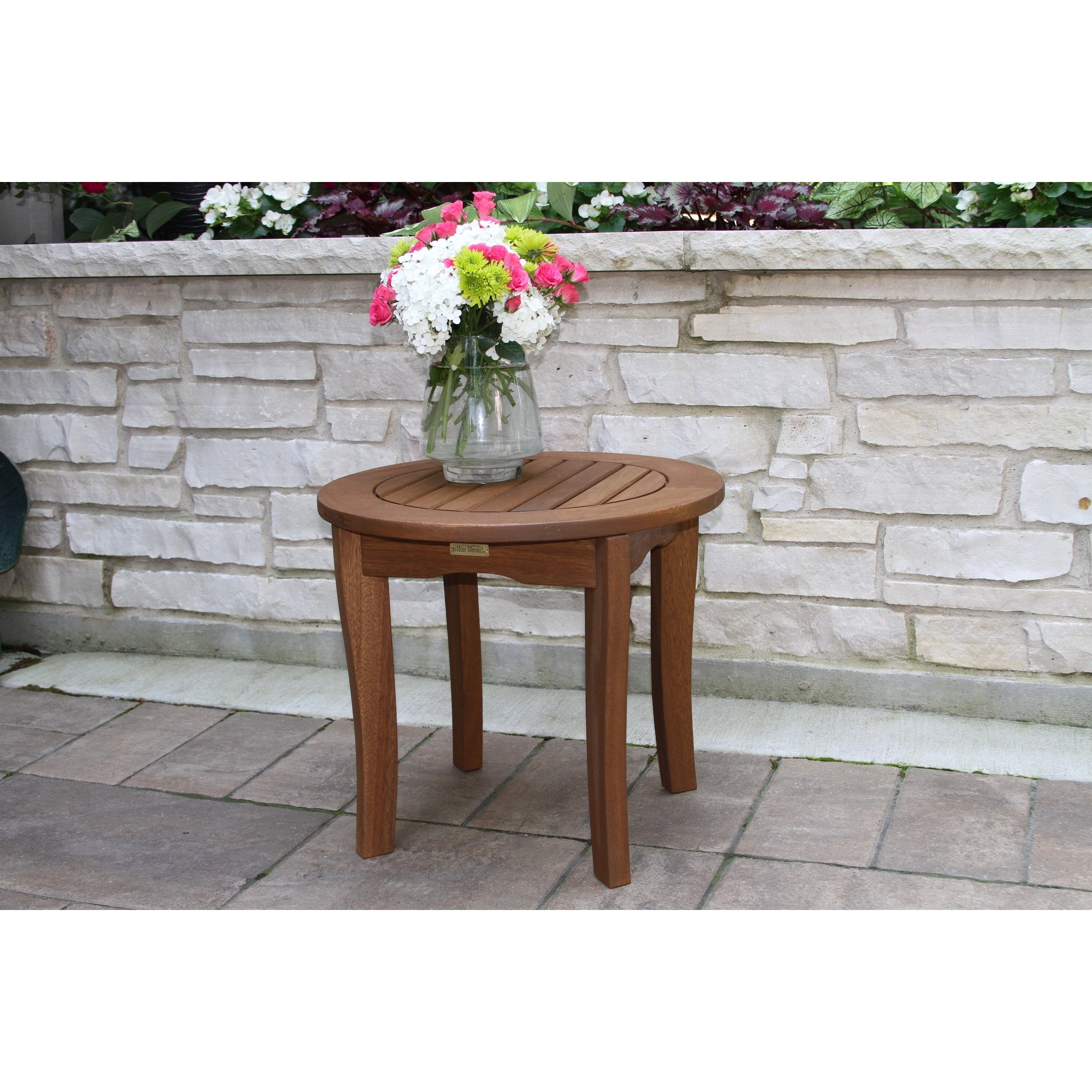 3 pc. Eilaf Eucalyptus Rocking Set with Round Accent Table