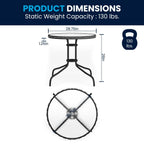 3-piece Outdoor Table/Chair Set - 28.75W x 28.75D x 28H
