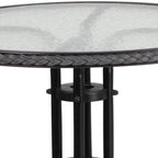 3-piece Outdoor Table/Chair Set - 28.75W x 28.75D x 28H