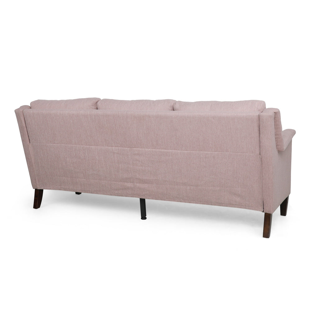 3-seater Sofa with Birch Wood Legs and Plush Seating