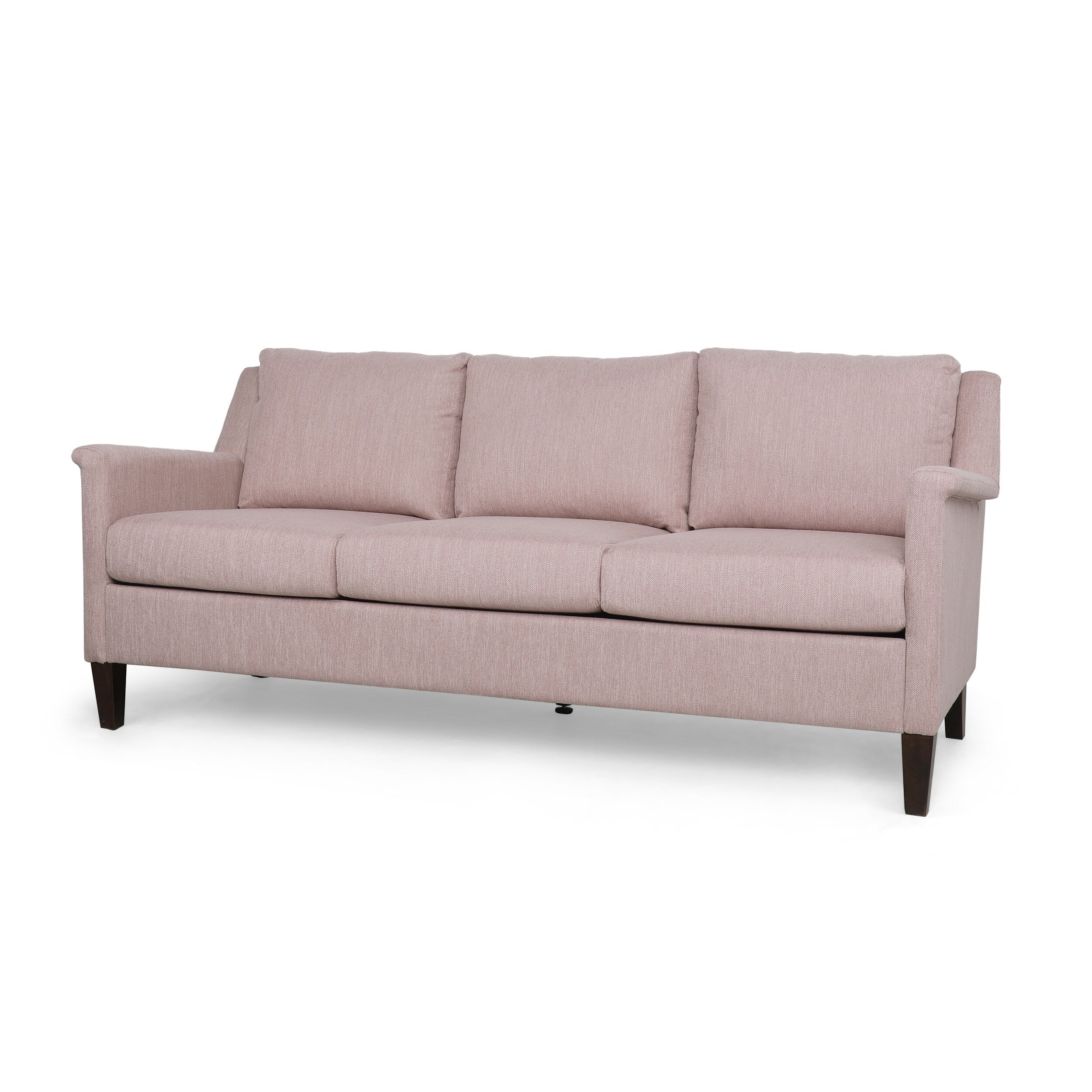 3-seater Sofa with Birch Wood Legs and Plush Seating