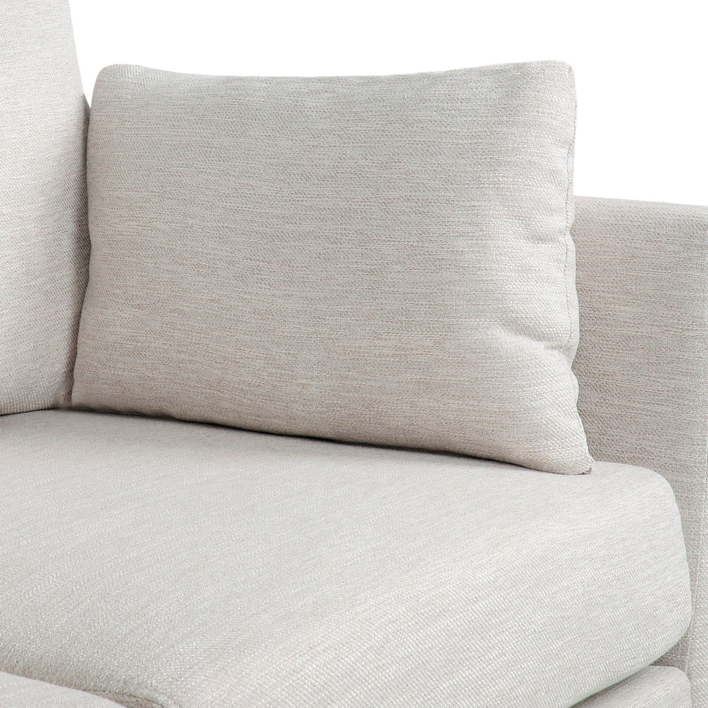 3-seater Sofa with Birchwood Legs and Pillows