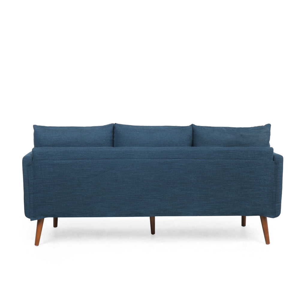 3-seater Sofa with Birchwood Legs and Pillows