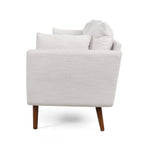 3-seater Sofa with Birchwood Legs and Pillows