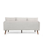 3-seater Sofa with Birchwood Legs and Pillows