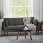 3-seater Sofa with Birchwood Legs and Pillows