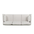 3-seater Sofa with Birchwood Legs and Pillows