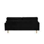 3-seater Sofa with Cotton Cushion
