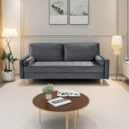 3-seater Sofa with Cotton Cushion