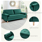 3-seater Sofa with Cotton Cushion
