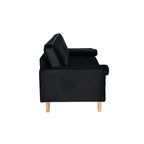3-seater Sofa with Cotton Cushion