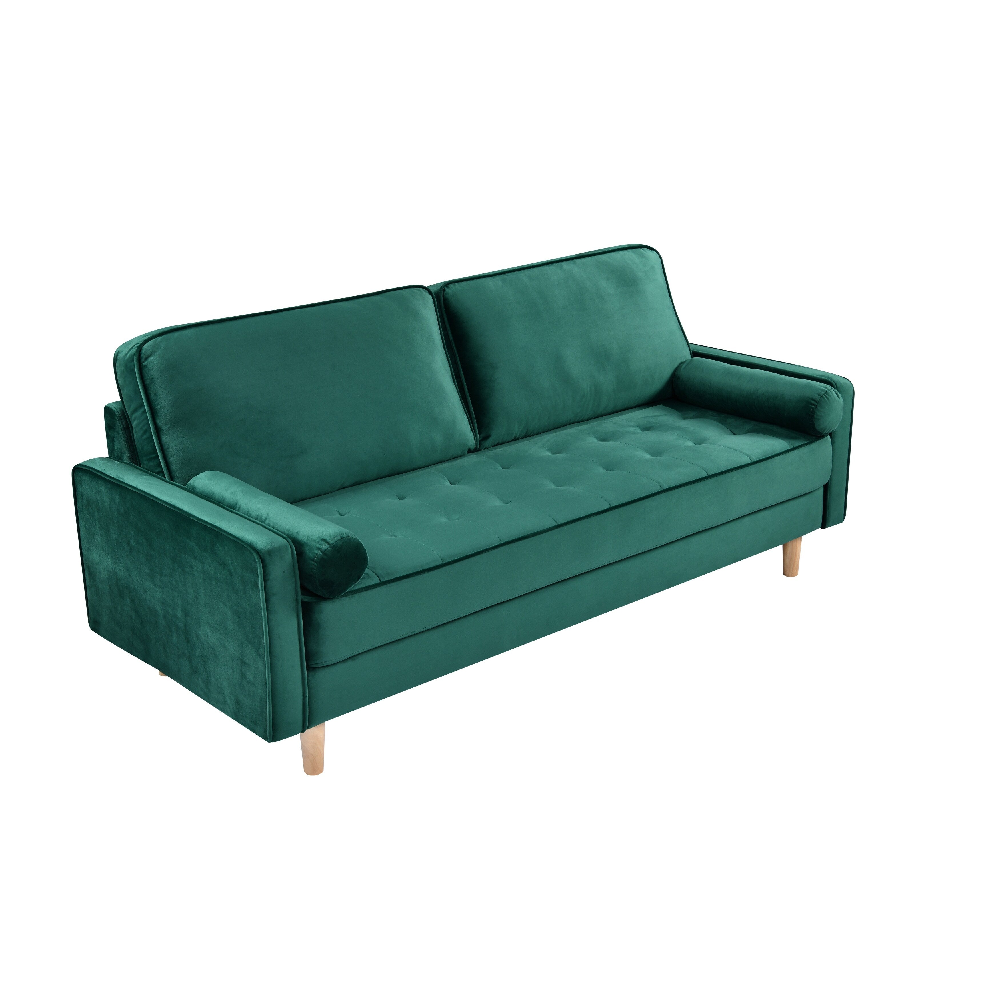 3-seater Sofa with Cotton Cushion