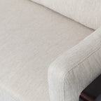 3-seater Sofa with Wood Legs and Exposed Frame
