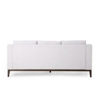 3-seater Sofa with Wood Legs and Matching Pillows