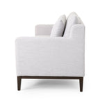 3-seater Sofa with Wood Legs and Matching Pillows