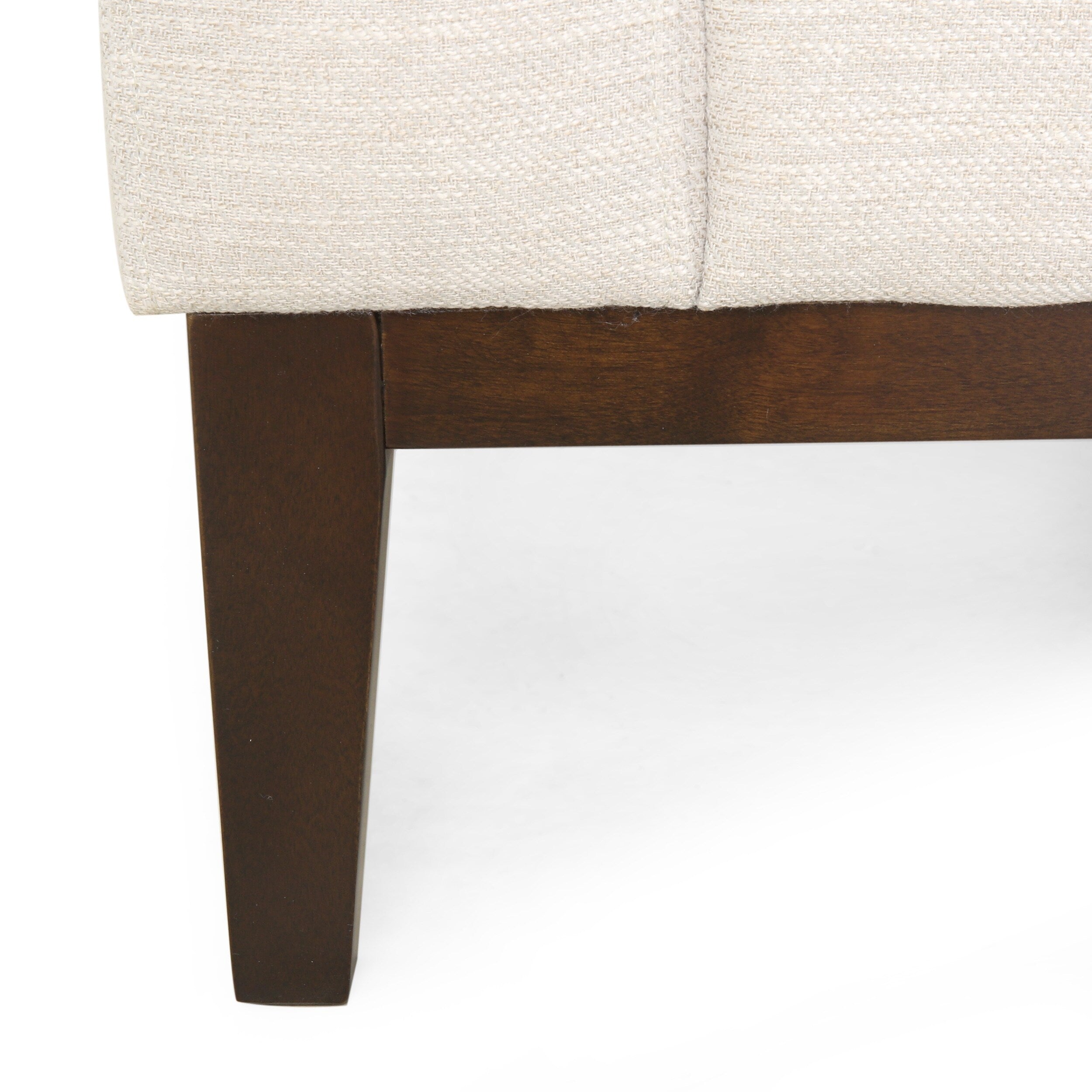 3-seater Sofa with Wood Legs and Matching Pillows