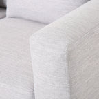 3-seater Sofa with Wood Legs and Matching Pillows