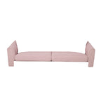 3-seater Sofa with Wood Legs and Pillows