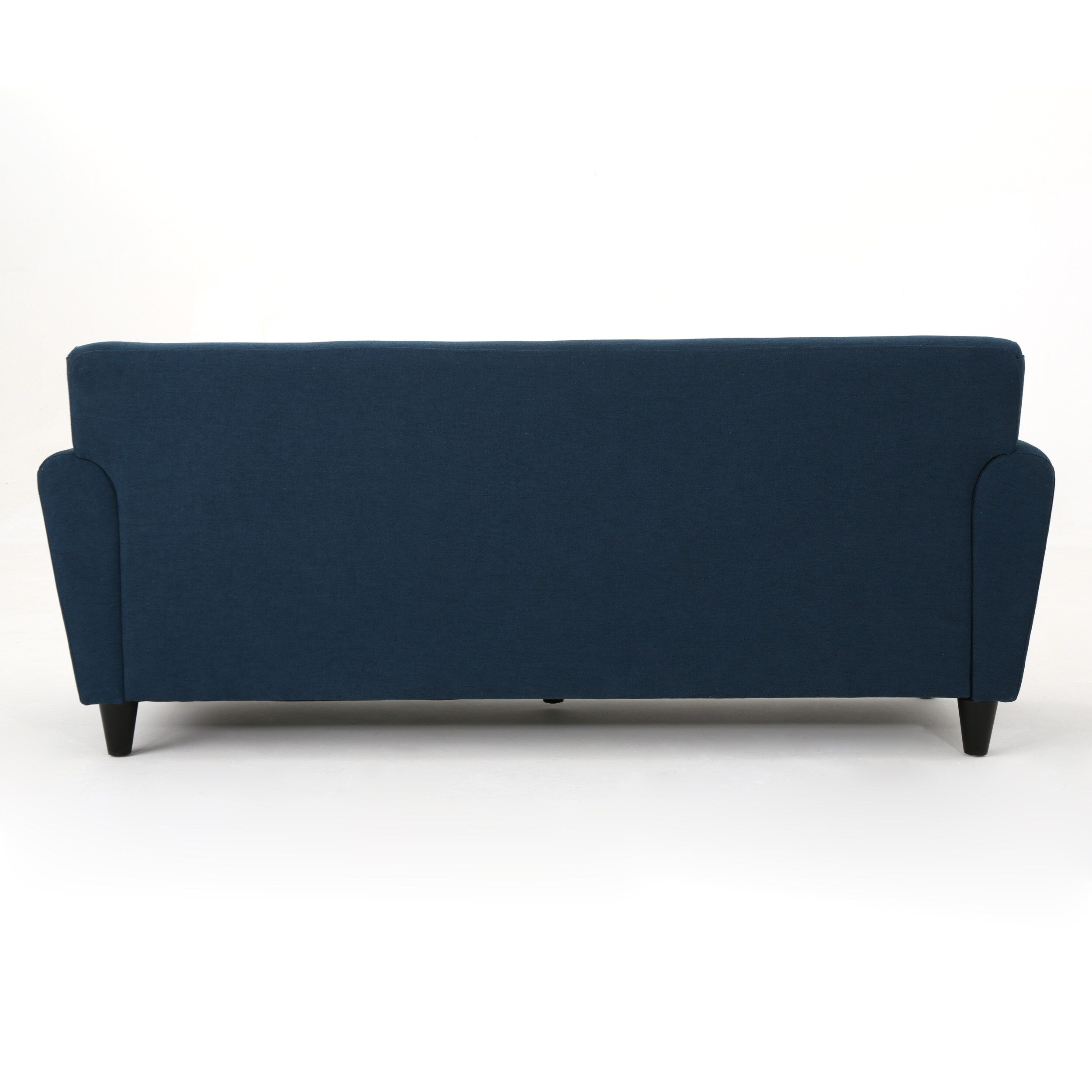 3-seater Sofa with Wood Legs and Plywood Frame