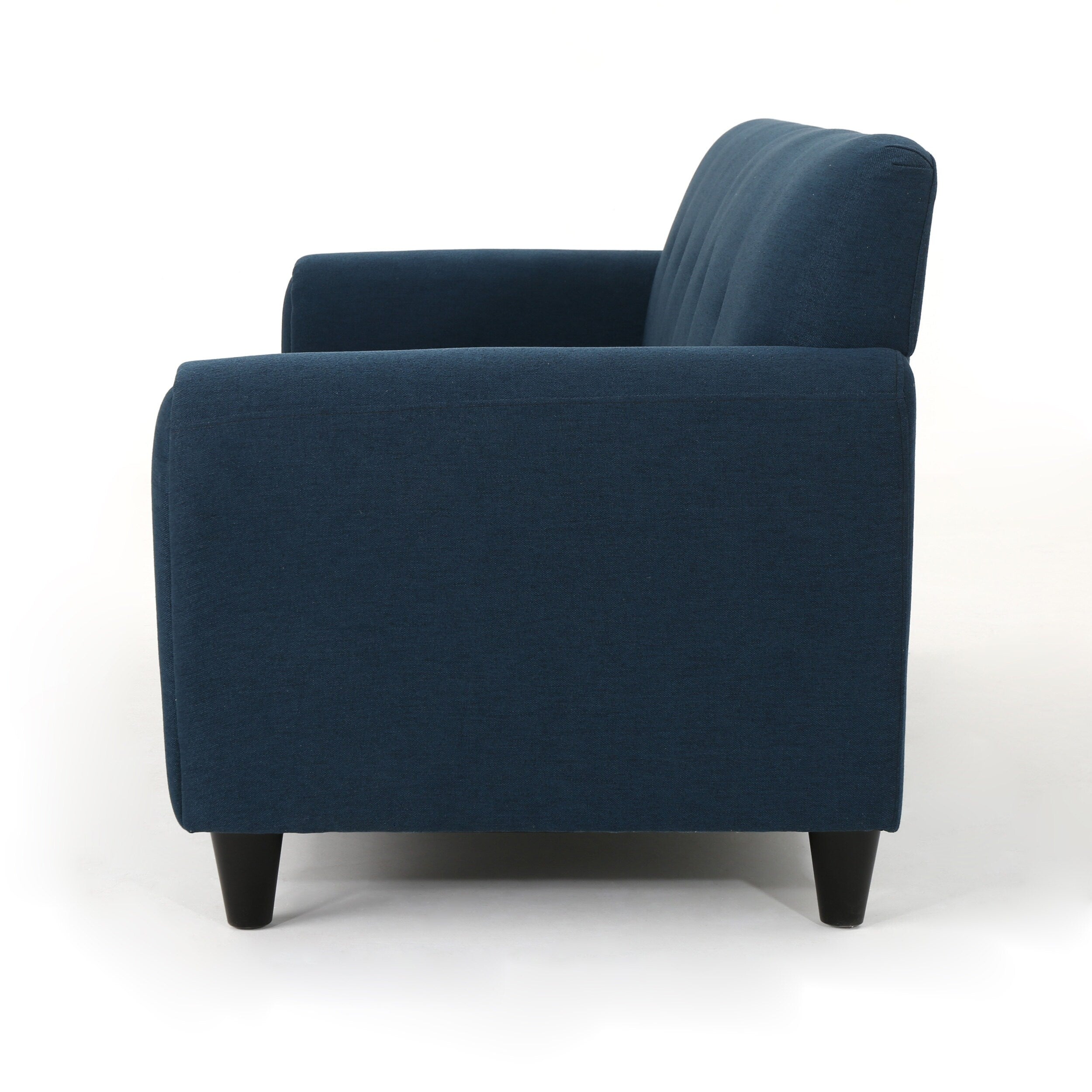 3-seater Sofa with Wood Legs and Plywood Frame