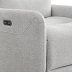 30 Power Recliner 360-degree Swivel Arm Chair Faux Leather
