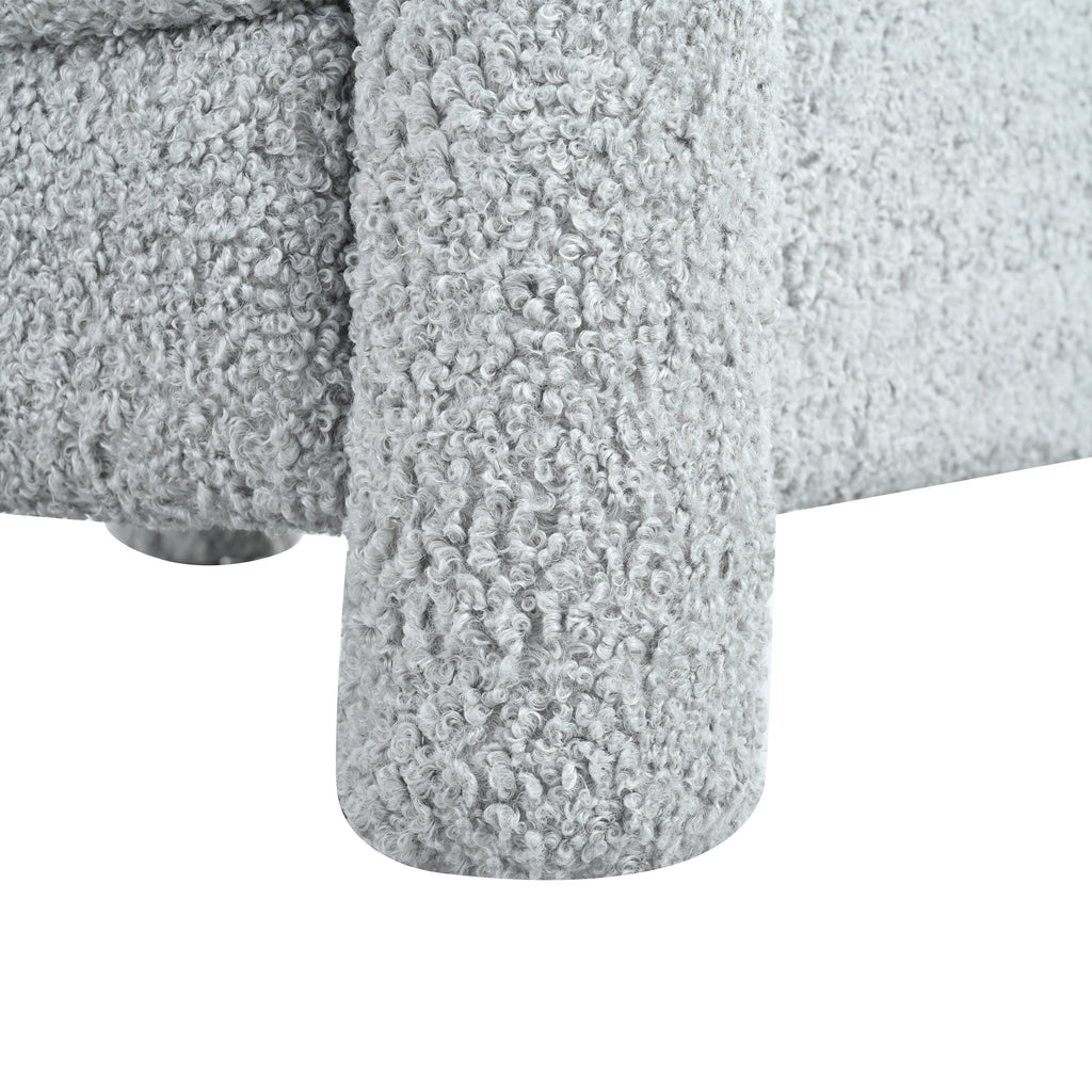 31.25 Push Back Recliner Armchair Upholstered