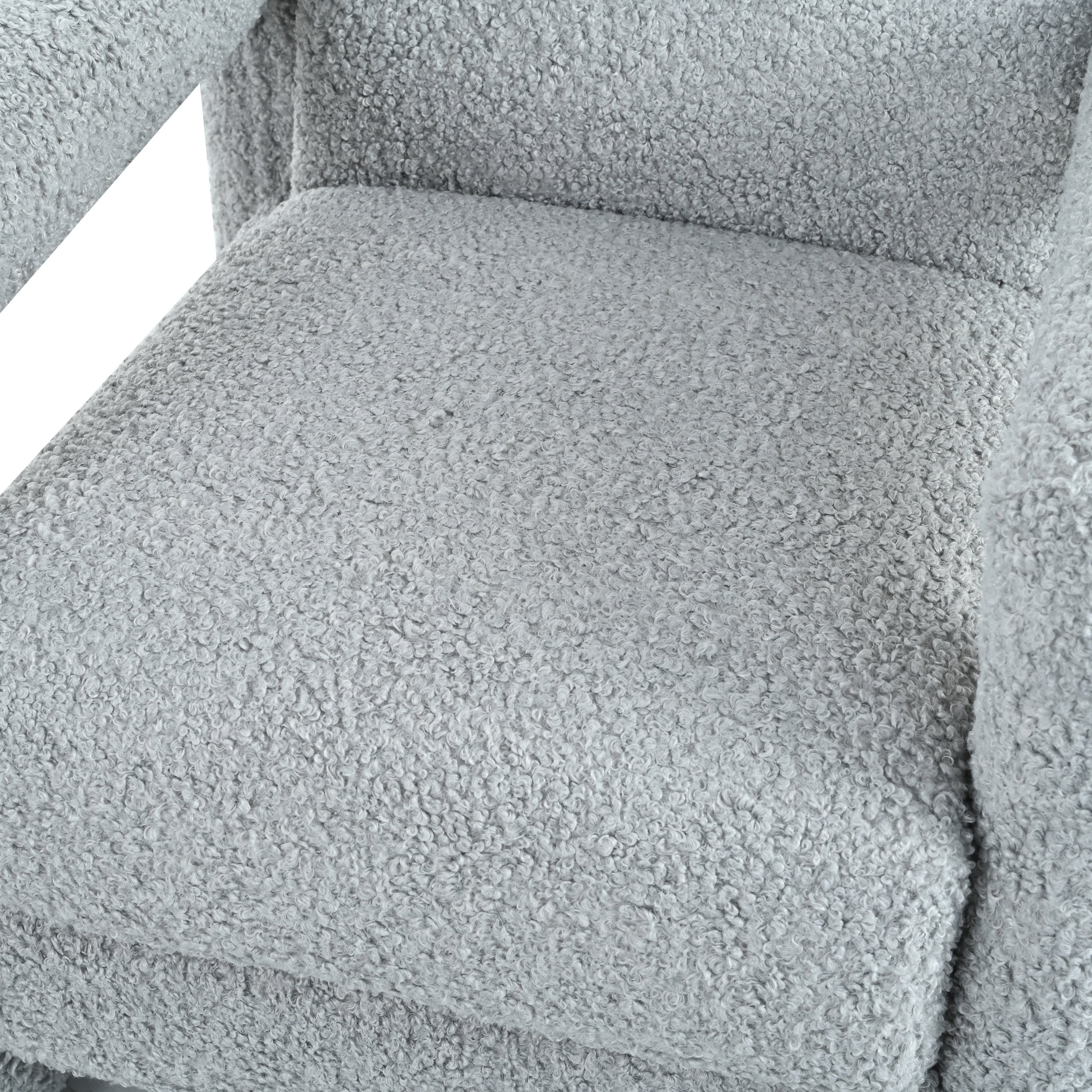 31.25 Push Back Recliner Armchair Upholstered